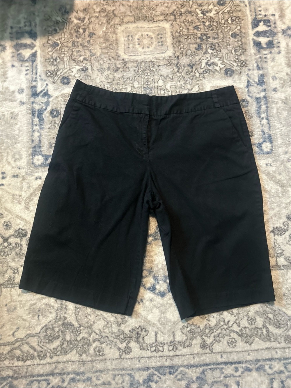 George Stretch Women’s Black Stretch Bermuda Shorts
